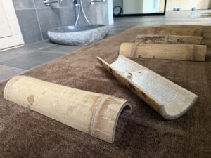 Stretch Dome Bamboe (onbehandeld hout)