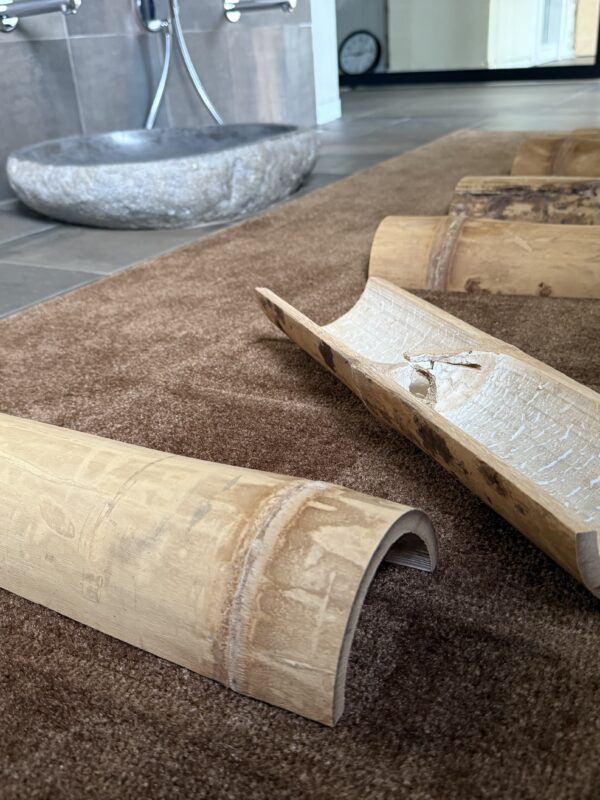 Stretch Dome Bamboe (onbehandeld hout)